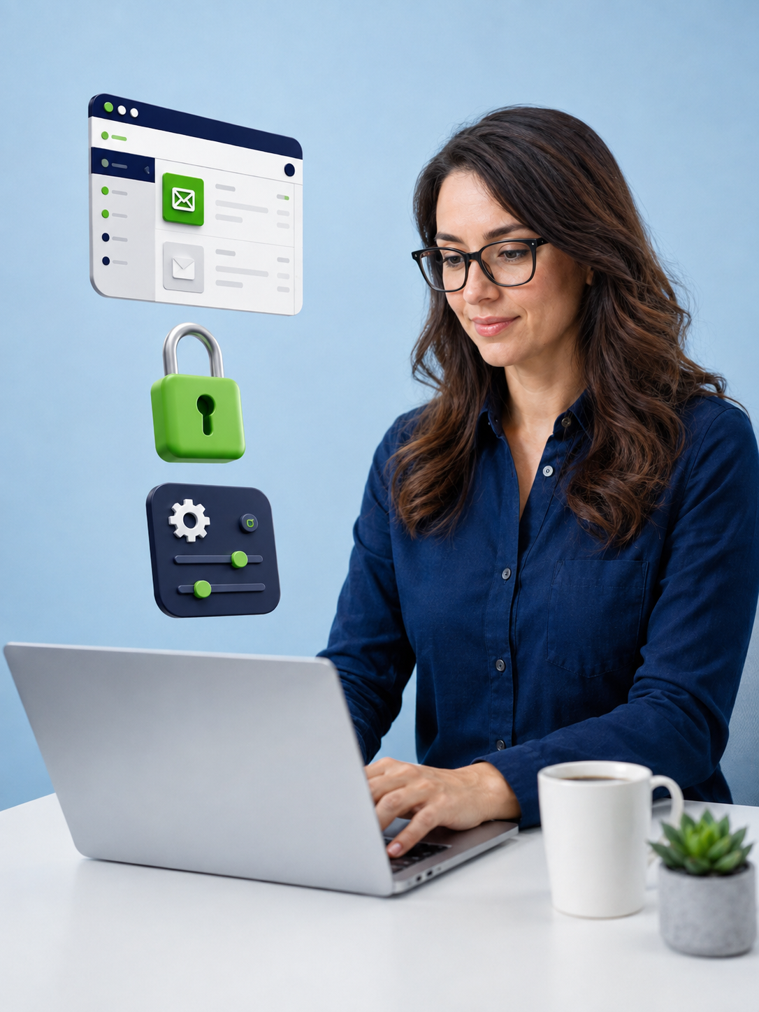 Enterprise business email security, governance, and threat protection architecture