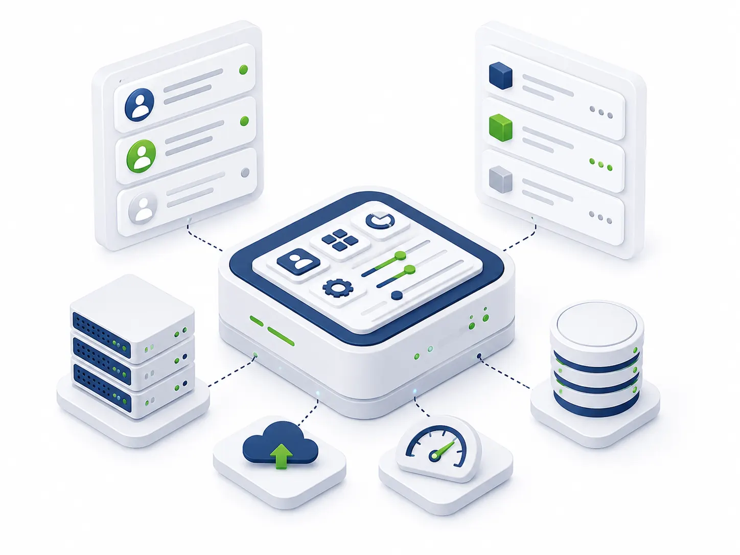 Centralized WHM control panel dashboard for cPanel reseller hosting management
